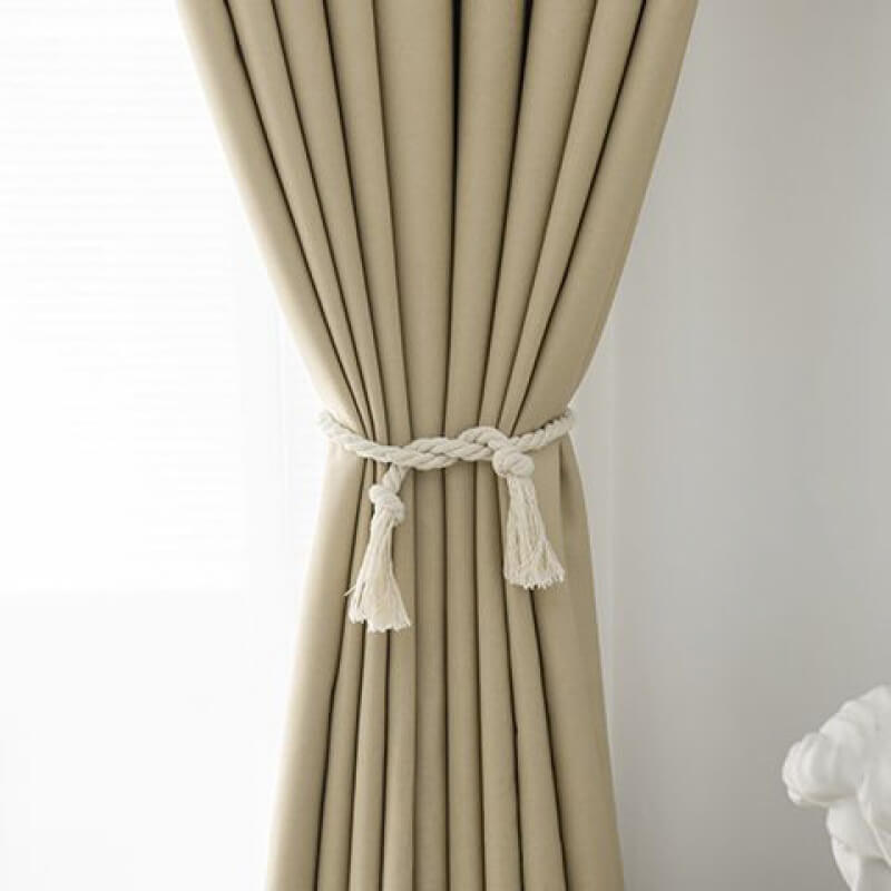Wide-width curtain fabric